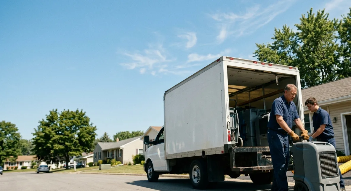 Water Damage Cleanup in Dawson, IL near me
